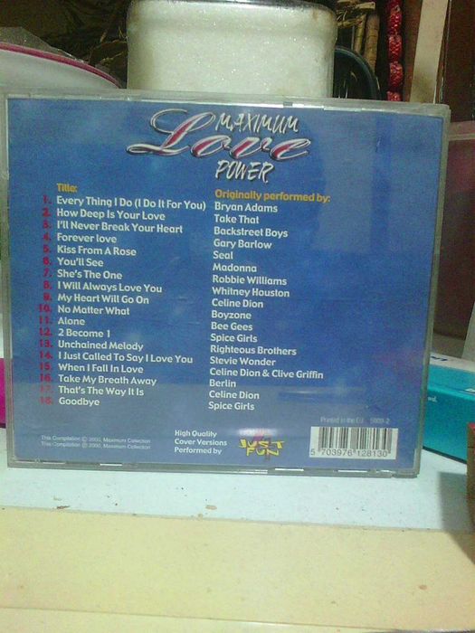 maximum love power CD música -portes portes CTT grátis