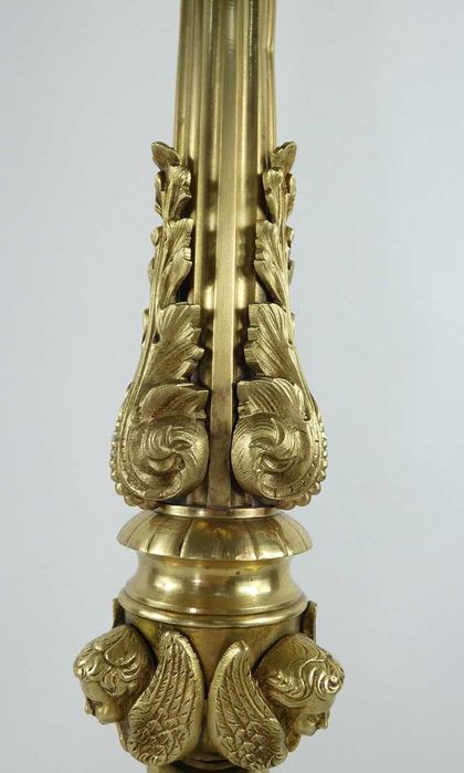 LICHTARZ świecznik mosiądz Jezus Maryja Oko Amor 72 cm PASCHAŁ