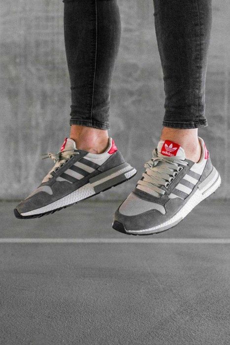 Чоловічі кросівки Adidas ZX 500 RM Commonwealth "Gray" Розміри 40-45