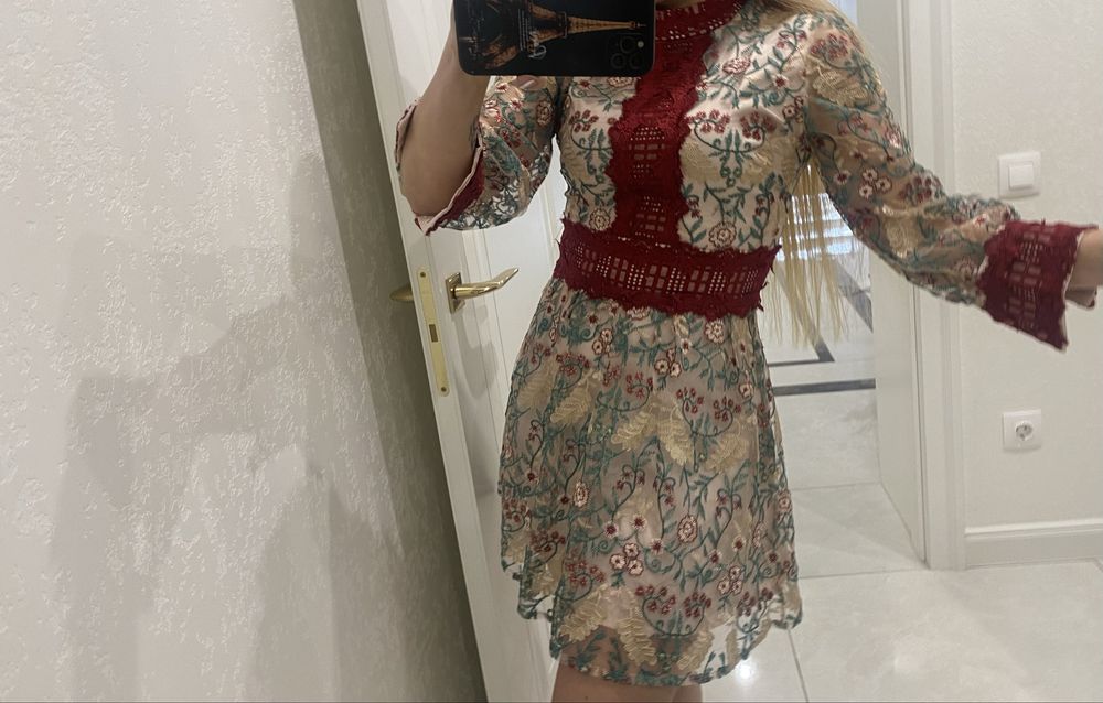 Платье шитье валентино