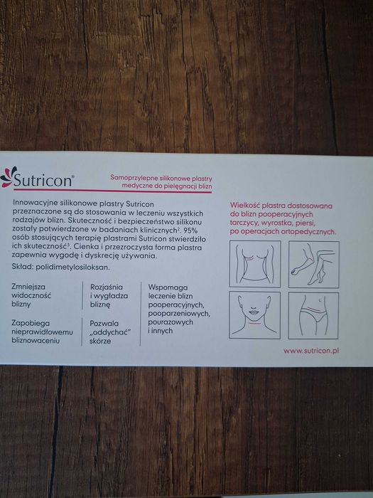 Sutricon plastry
