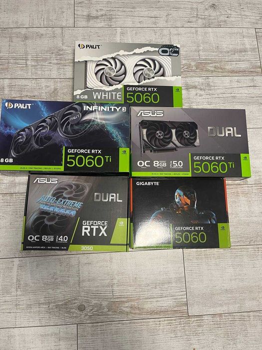 Видеокарта Коробка RTX 5060 NEW