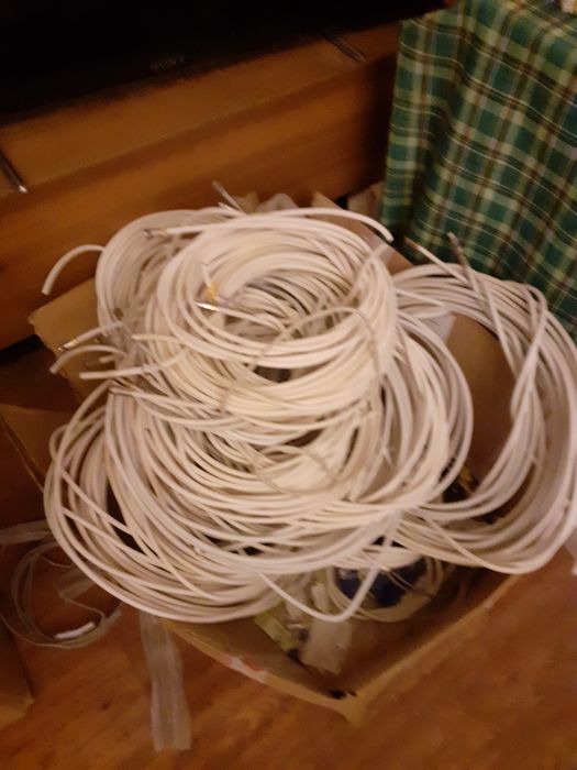 Kabel antenowy że złączkami