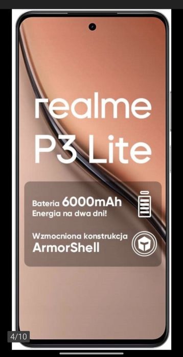 Realme P3 Lite,nowy .Biały