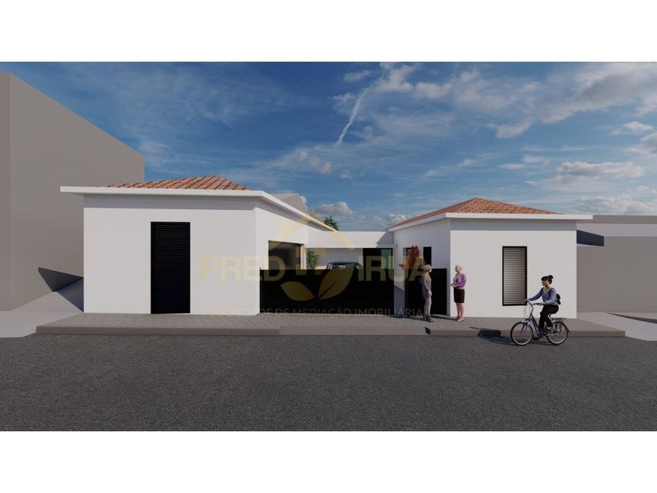 Land Plot for Construction of a Single-Storey House with Approved Project