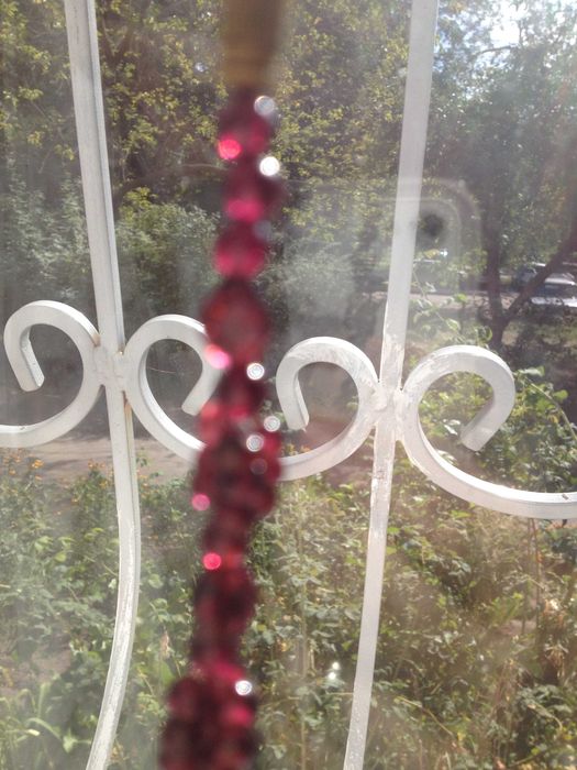 Вінтажне Антикварне Намисто з натурального каменю Гранат альмандін.