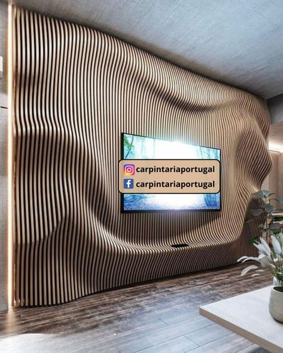 Painel de tv parametrico