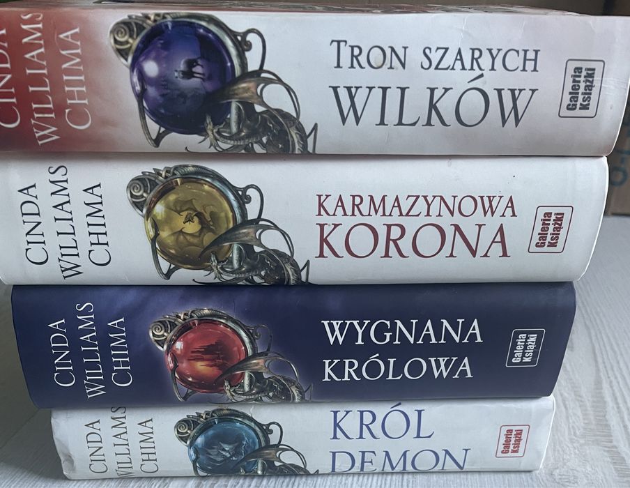 Cinda Williams Chima - 4 tomy. Pierwsze wydania