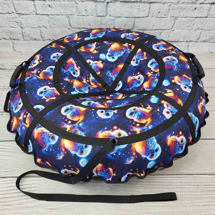 Надувні Санки - Ватрушка 100-120см Тюбінг ОКСФОРД.  Вогник