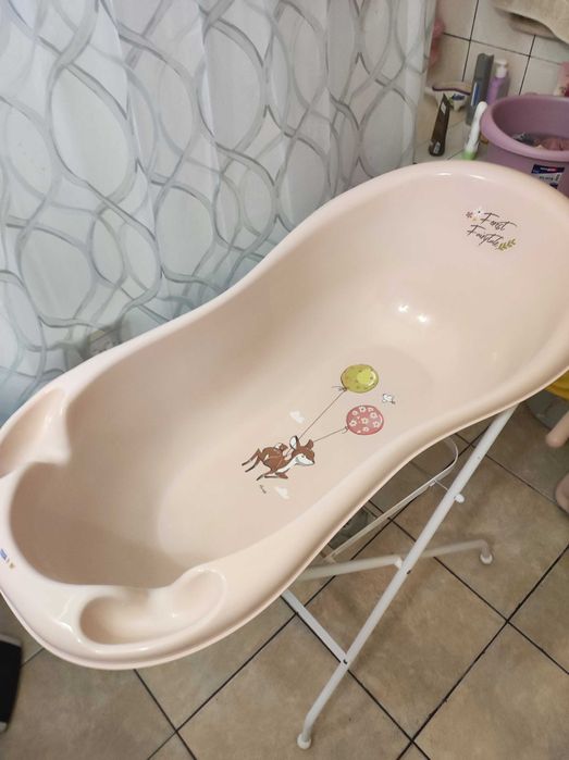 Дитяча Ванночка з підставкою та гамачком