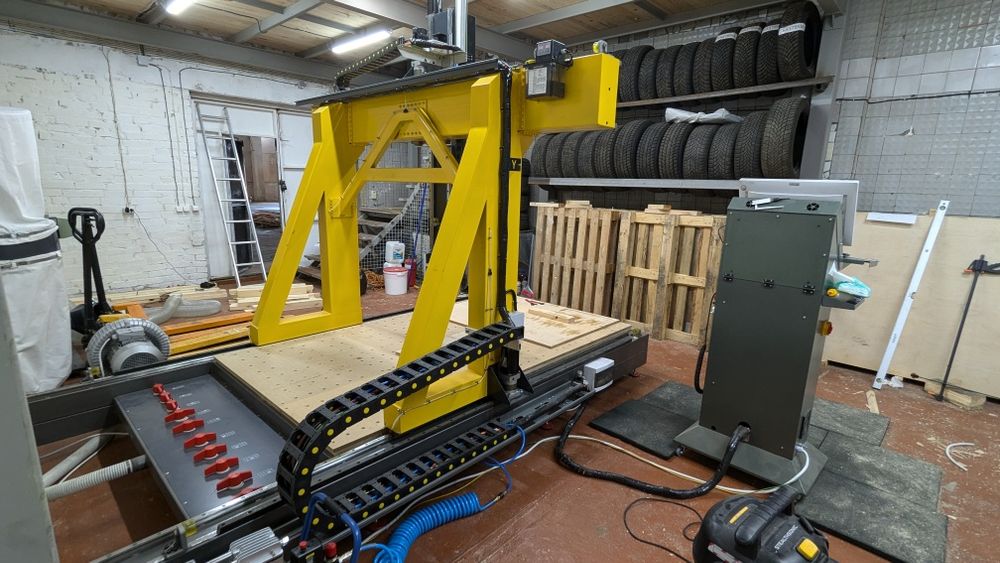 Станок чпу 5д. Пять осей фрезер!