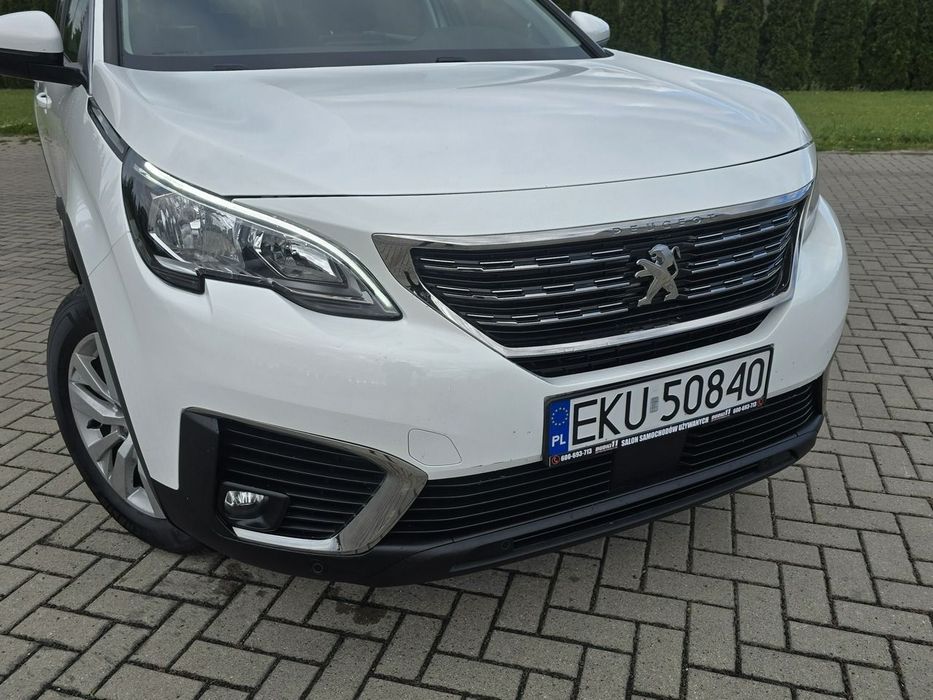 Peugeot 5008 1,2Turbo benz. 7 Foteli.Klimatronic 2 str. Navigacja.Serwis.OKAZJA