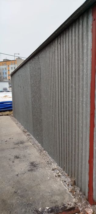 Garaż blaszany 6x3,5m ocieplony