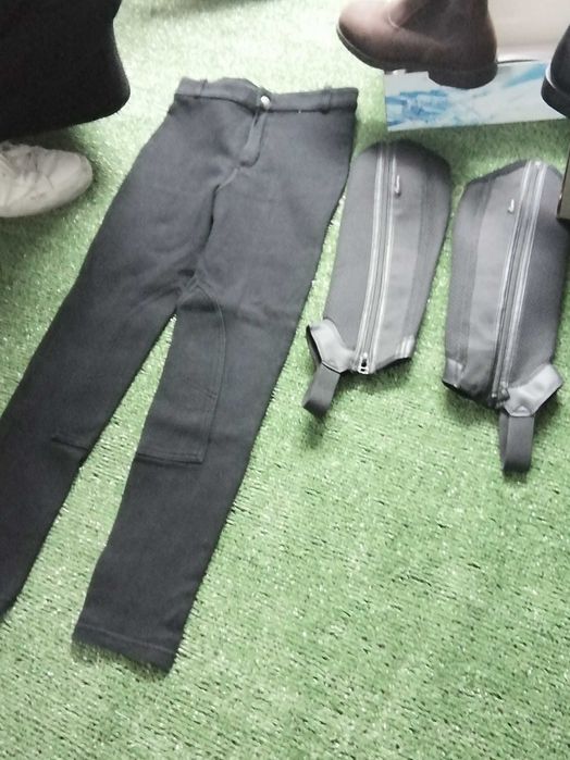 Material de equitação - criança 7-9 anos