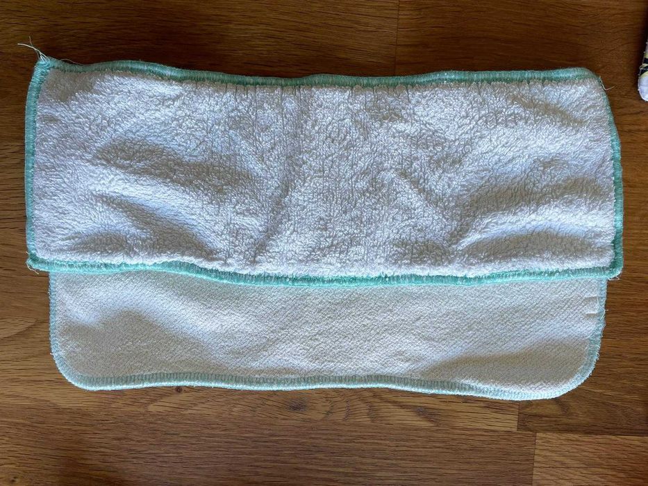 Fraldas de Bolso Reutilizáveis - Ursinho Verde