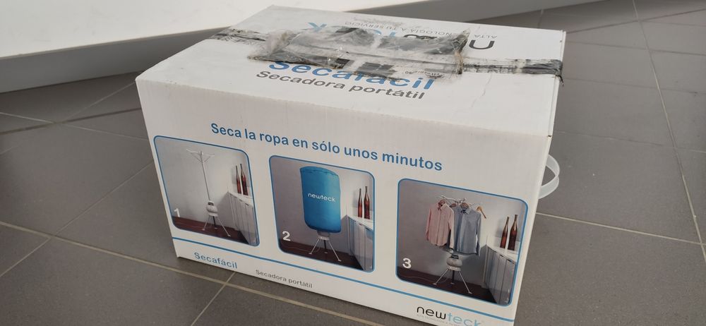 Secadora de roupa portatil nova