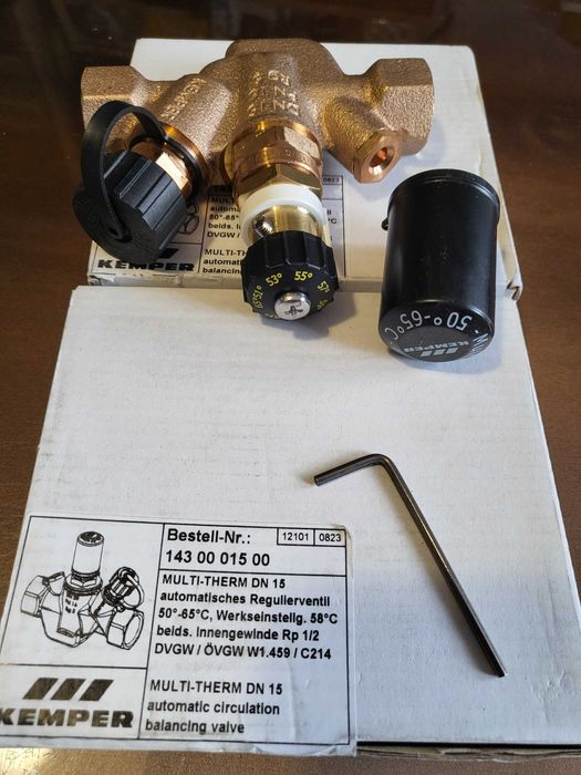 Zawory równoważące modulatory