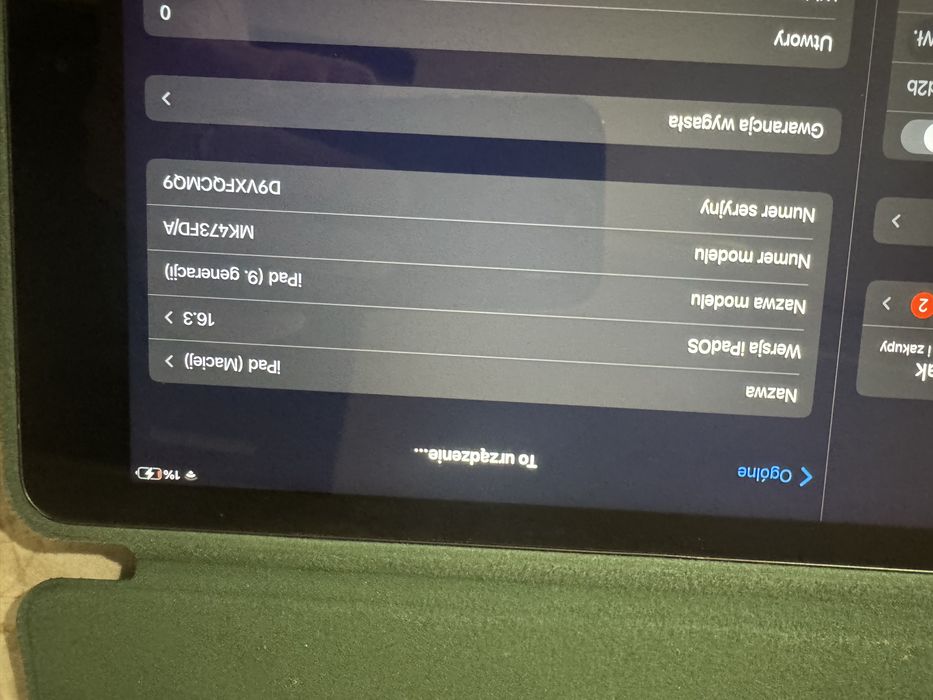 Ipad 9. Generacji Apple