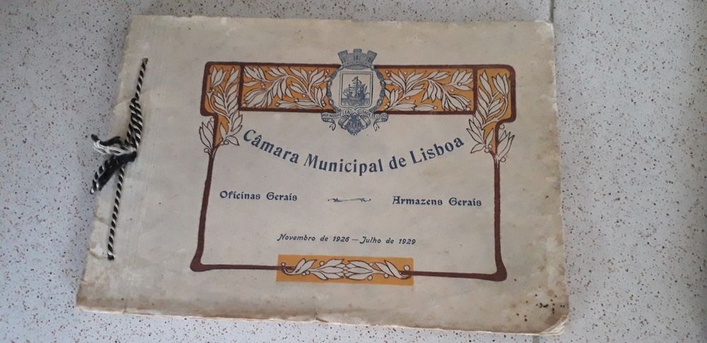 CM de Lisboa, Oficinas e Armazéns Gerais, 1926 a 1929 (Álbum de Fotos)