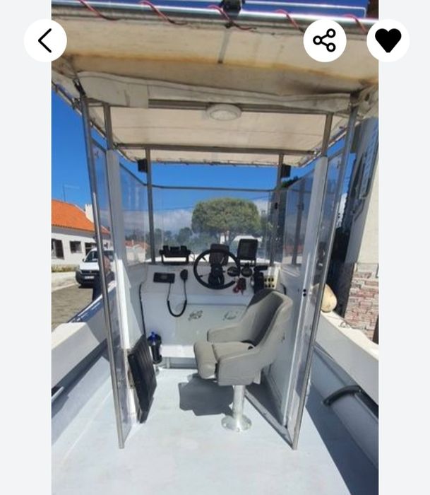 Guarda patrão / Consola / cabine para barco