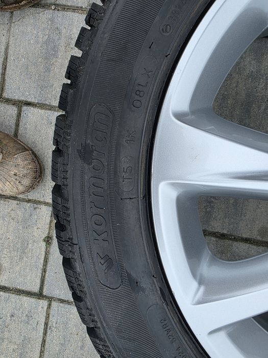 Felgi aluminiowe 16'  4 × 108 do opel corsa F z oponami zimowymi