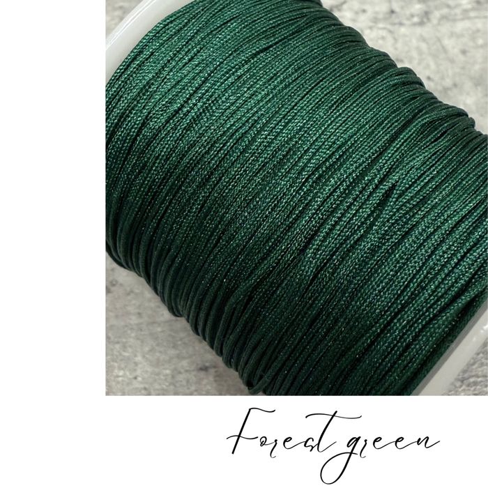 Bransoletka srebrne serce makrama