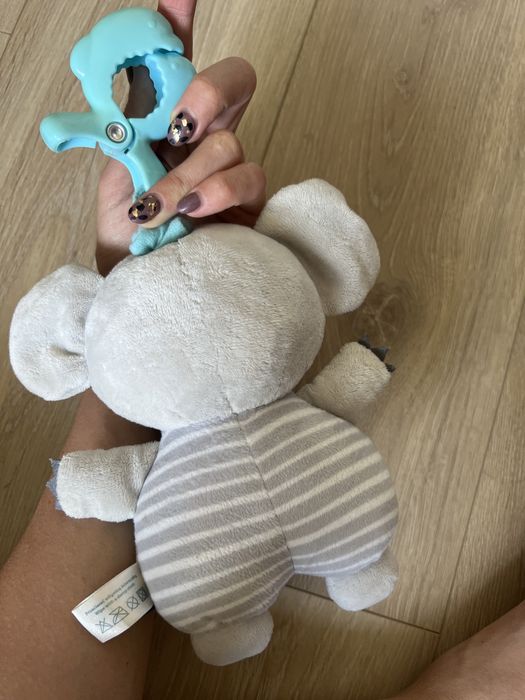 Плюшева дитяча музична підвіска Коала Baby Mix, з народження, блакитна