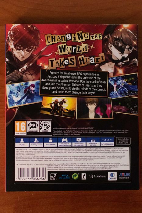 Persona 5 Royal (Steelbook PS4)