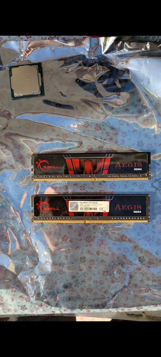 RAM DDR4 8GB (4x2) Aegis G skill