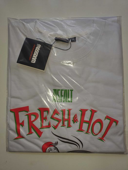 Mass Denim x Asfalt - Koszulka / Tees FRESH AND HOT / XL