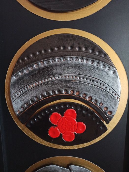 Painel - Cerâmica sobre Madeira