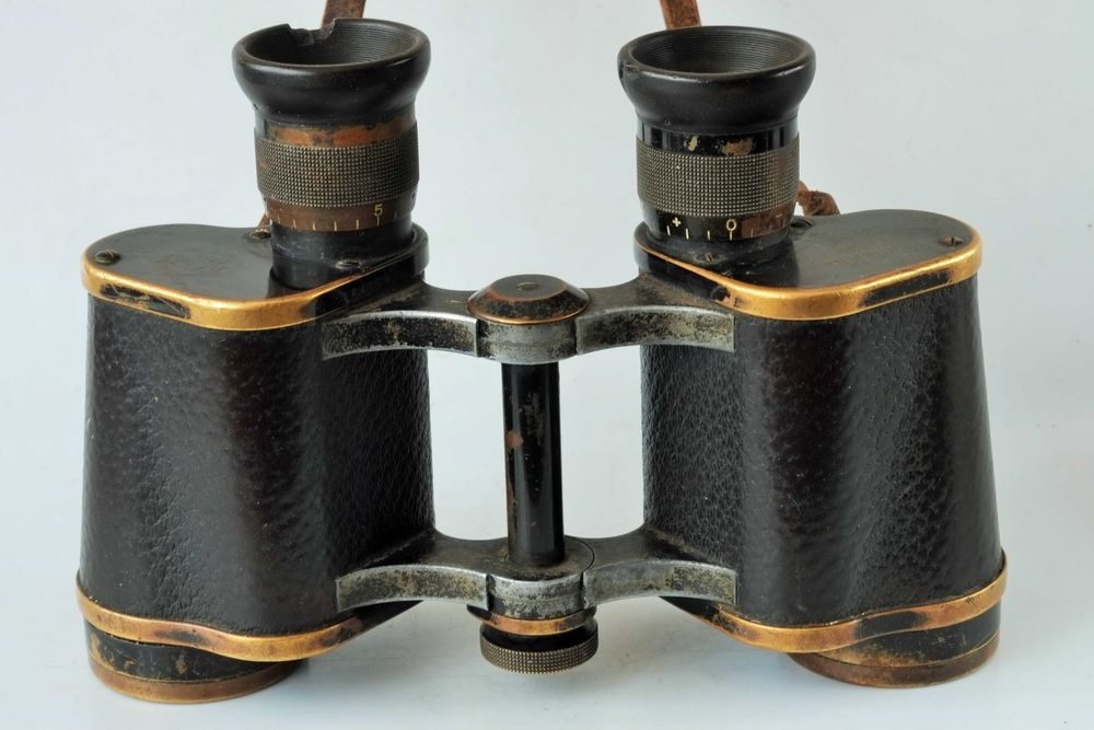 Военный Бинокль 1912 года Карлъ Цейссъ С.Петербургъ CARL ZEISS