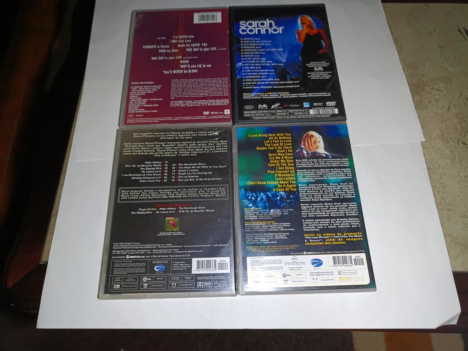 DVDs Musicais_vários