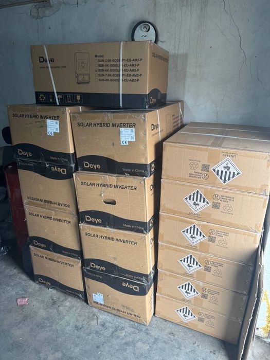 Deye комплект 6 кВт + АКБ 5.1 кВт