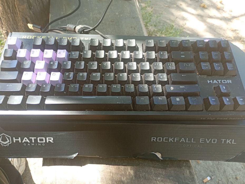 Клавиатура Hator rockfall evo tkl optical