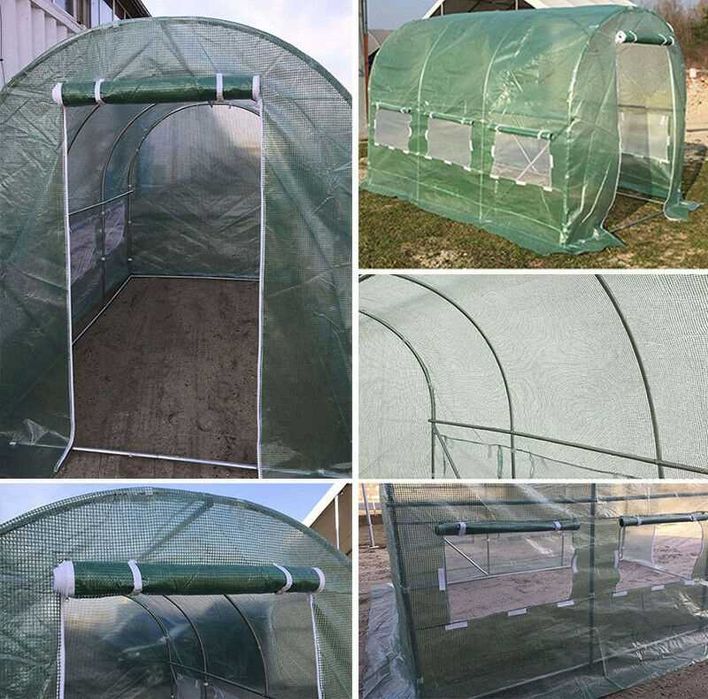 Tunel ogrodowy FOLIOWY Szklarnia 4x2,5m FOLIA 10m2 PROMOCJA
