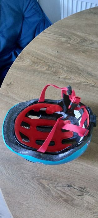 Kask rowerowy dziecięcy Abus Smiley 2.0 Turquoise Sailor