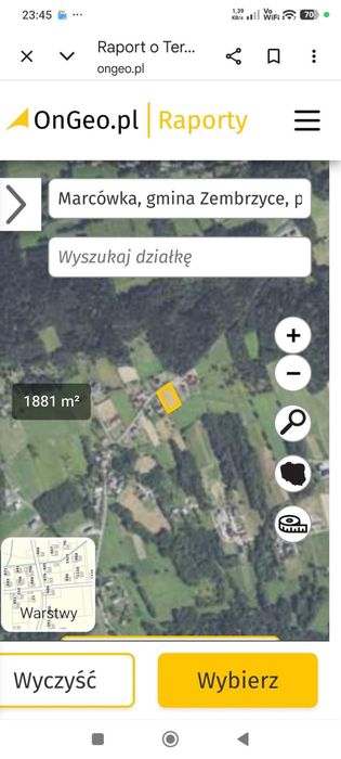 Sprzedam Działkę Budowlaną