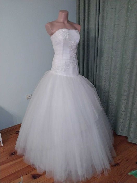 Весільна сукня А силует . Сукня для розпису/ свадебное.  Для танцю