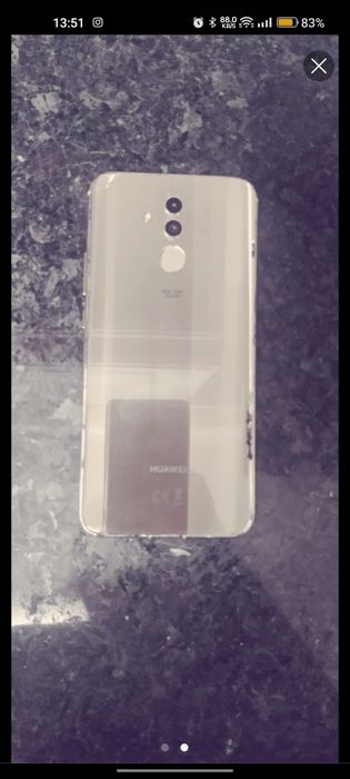 Huawei P20 Lite Silver - Ecrã Queimado