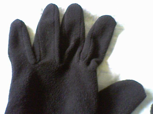 Luvas pretas muito quentes (NOVAS)