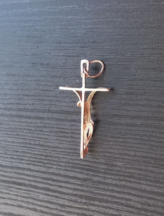 PRATA Pendente Cruz