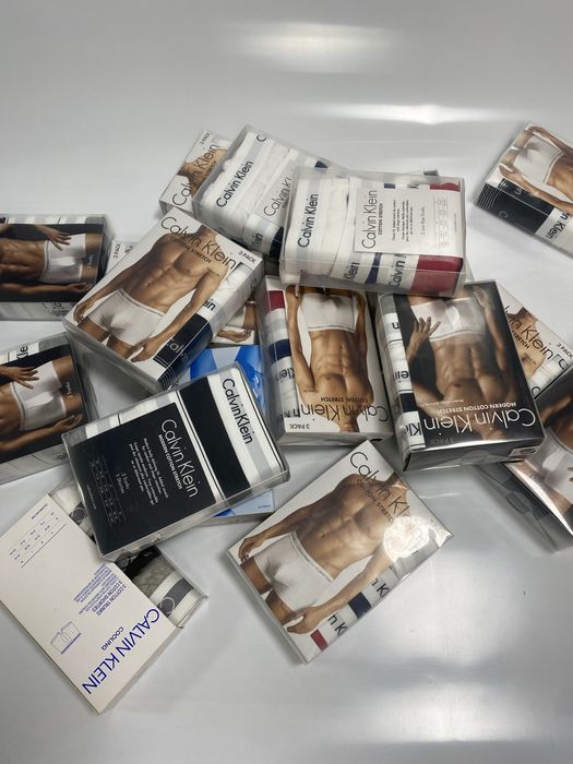 ОРИГІНАЛ! Трусы Calvin Klein 3шт в наборе!! S M L XL 2XL