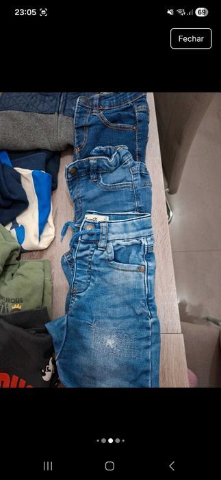 Lote roupa tam.3anos