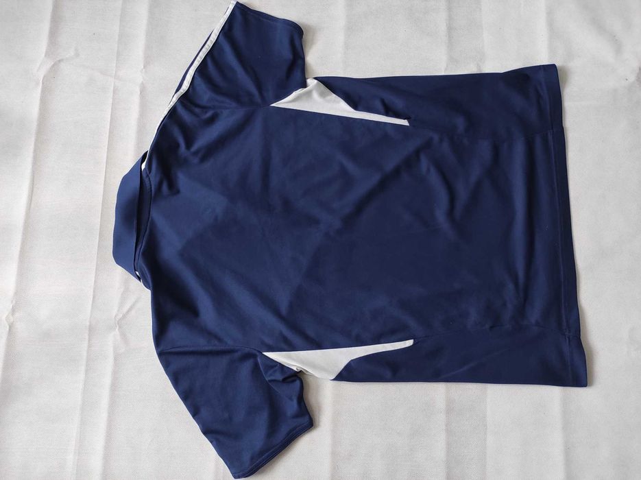 Granatowa koszulka polo adidas L