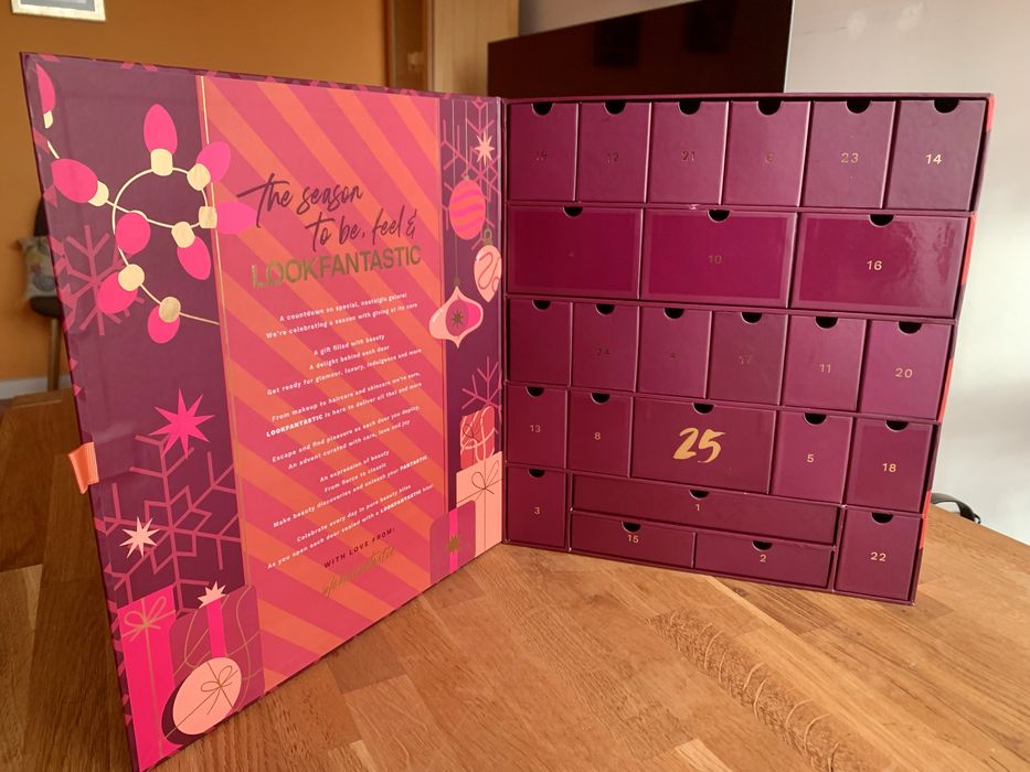 Calendário Advento LOOKFANTASTIC - VAZIO