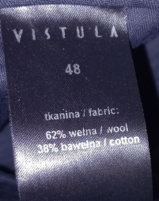 Garnitur Vistula i Prosto nowy marynarka i spodnie