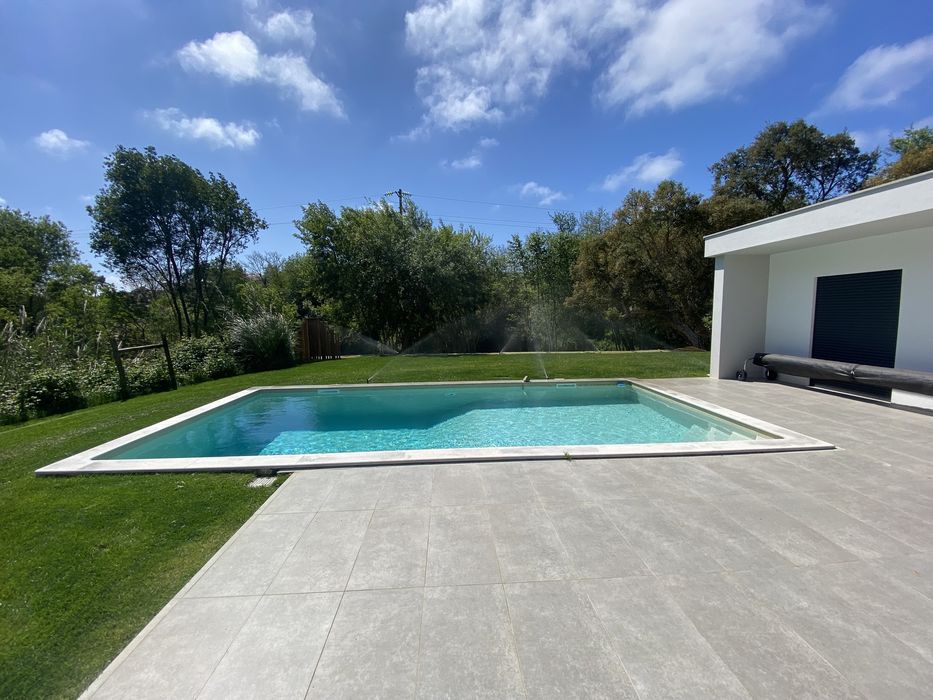 Relva natural em tapete