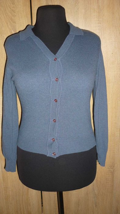 Lyle&Scott- wełniany damski sweter r; S