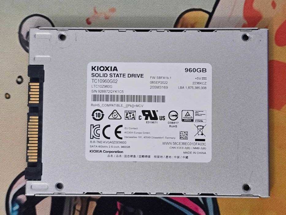 SSD SATA Kioxia Exceria 1TB